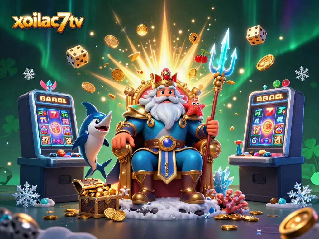 Xoilac7tv offers a thrilling gaming experience with vibrant casino elements and dynamic characters.